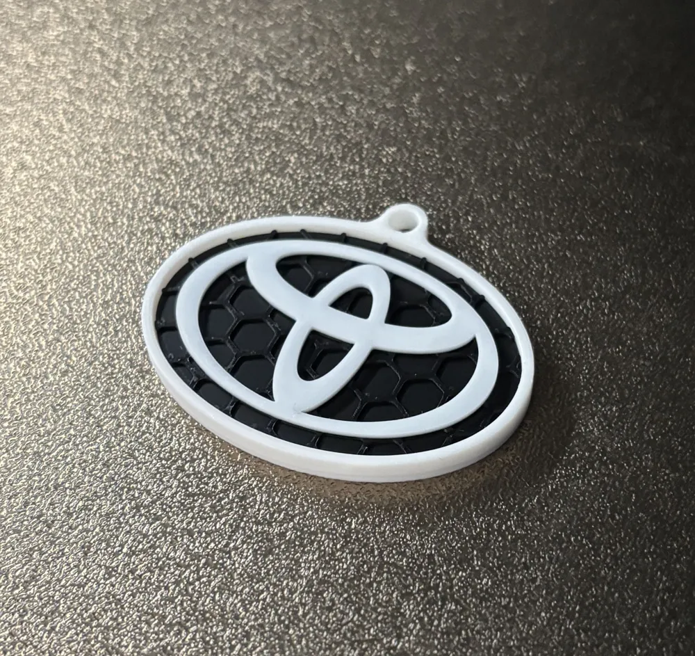 Ontto Copertura Portachiavi In TPU Per Toyota – Modelli 86, CH-R, Camry, Prius, RAV4 (2017-2020) – Morbida, Bianca, 2 Pulsanti - 2