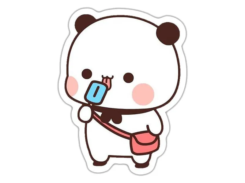 Bubu Dudu Icecream Keychain