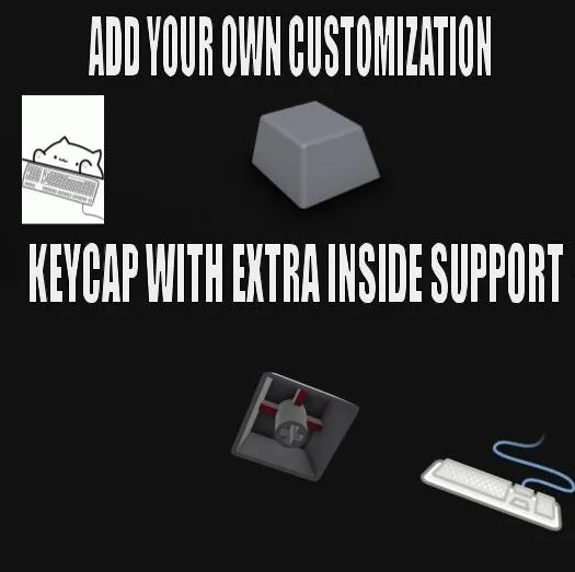 MECHANICAL KEYBOARD KEYCAP/CUSTOMIZABLE