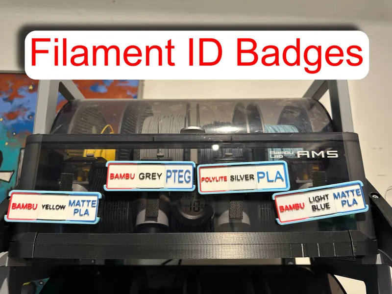 Filament ID Badges
