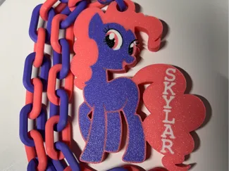 Kids pony hype chain