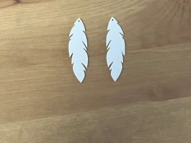 feather earrings