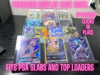 Pokemon Card Display Riser (Attachable!)