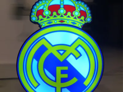 Real Madrid LED Lightbox