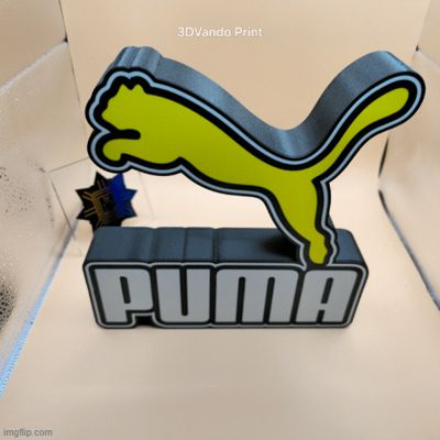 Puma Logo LightBox