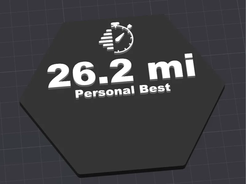 HexaDisplay - 26,2 miles Cover (clean)