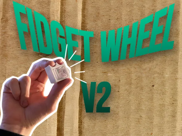 Roue fidget à cliquets, anti-stress