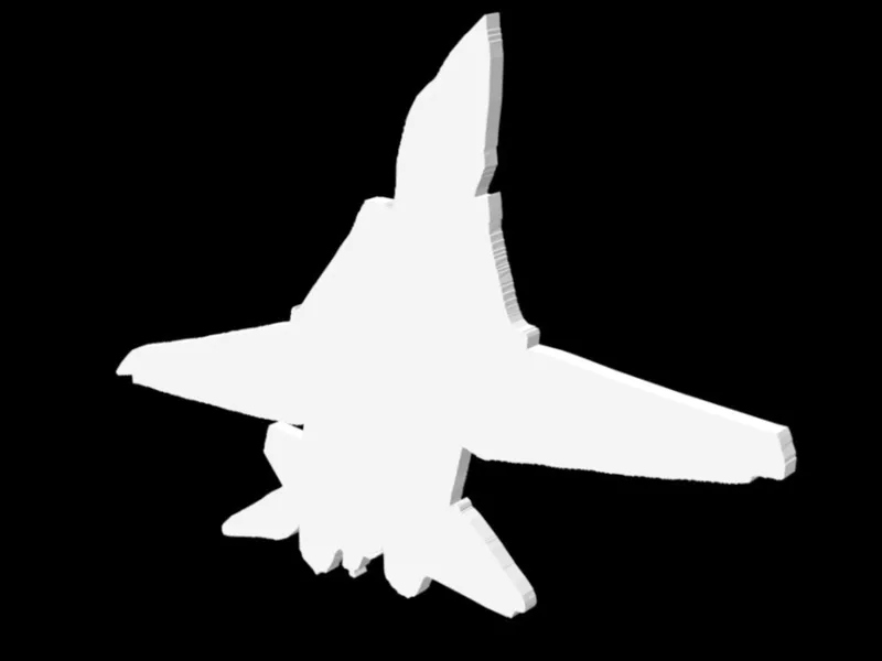 F-14 Tomcat Silueta 