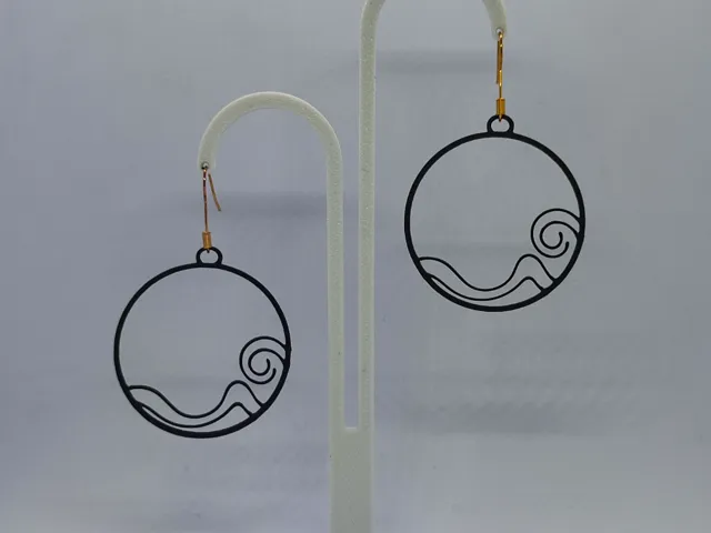Aretes Amanecer en el Mar