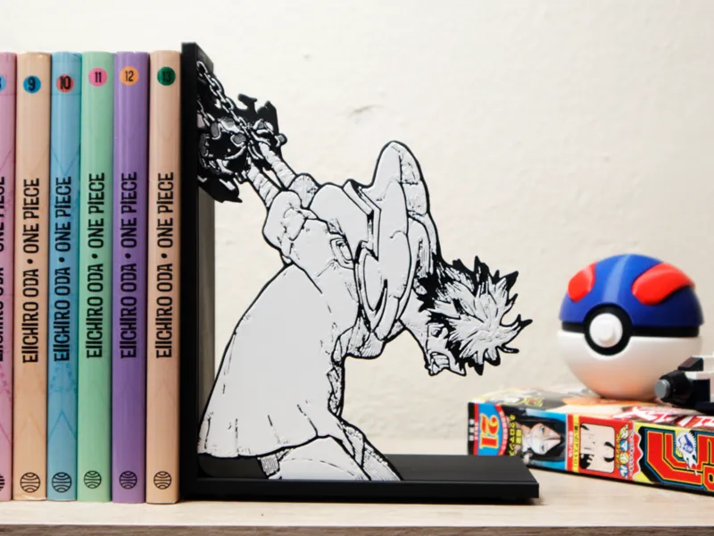 Bookend of chained Rudo | Gachiakuta Fan Art