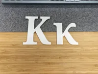 Lettre grecque Kappa décorative — photo 1