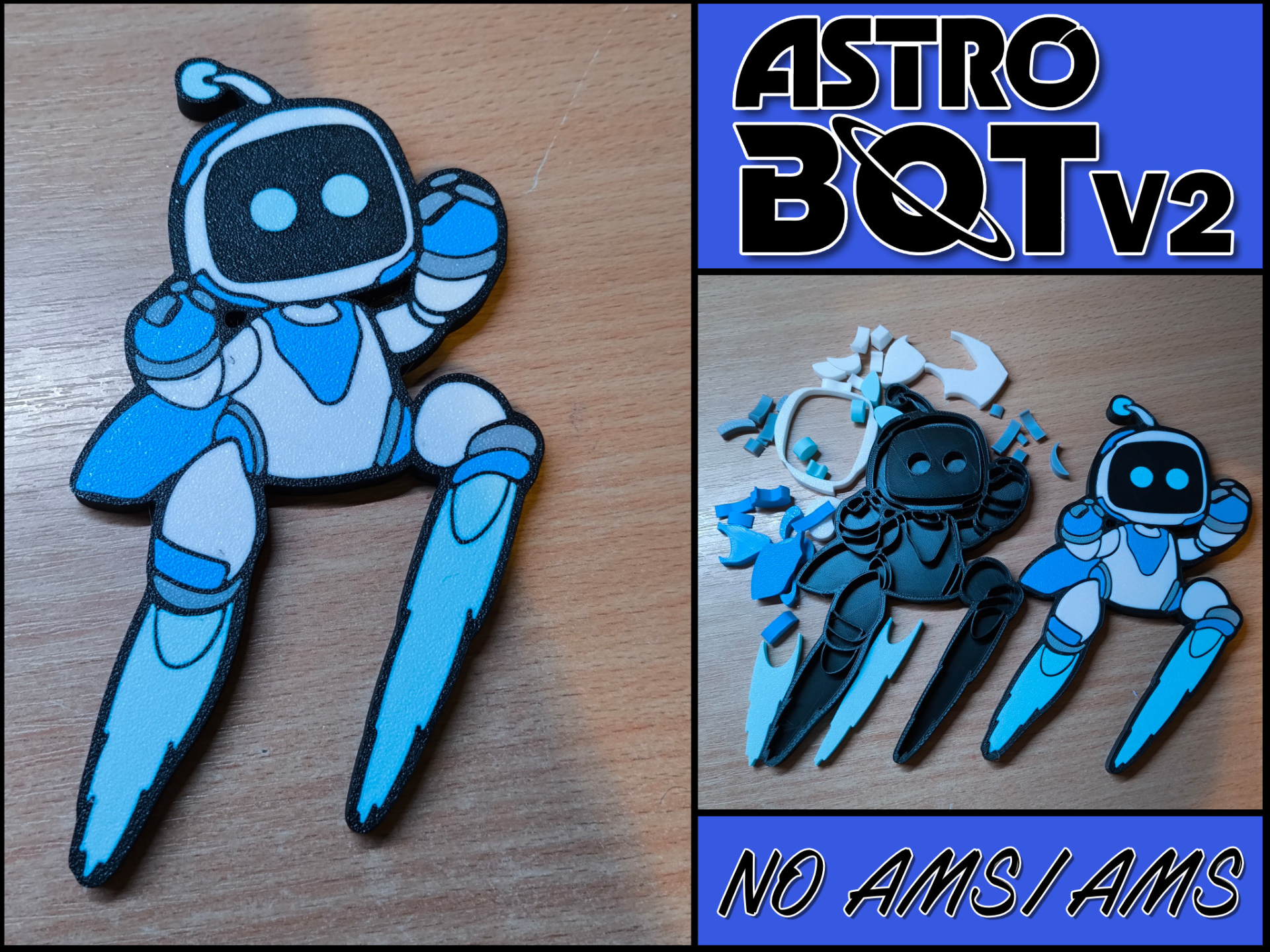 ASTRO BOT V2 - Wall Decor (NO AMS+AMS)