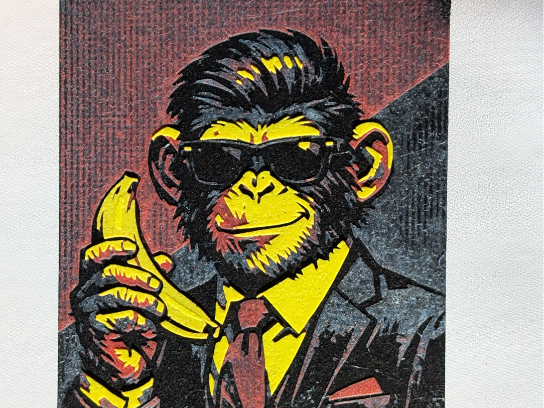 Cool Monkey in a Suit