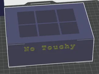 No Touchy Desk Organizer for Middle School Classes