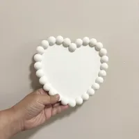 爱心，绒毛表面