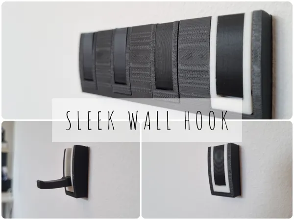 Crochet mural pliable