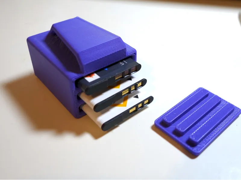 Holster for 3 x Sony NP-BN Camera Batteries