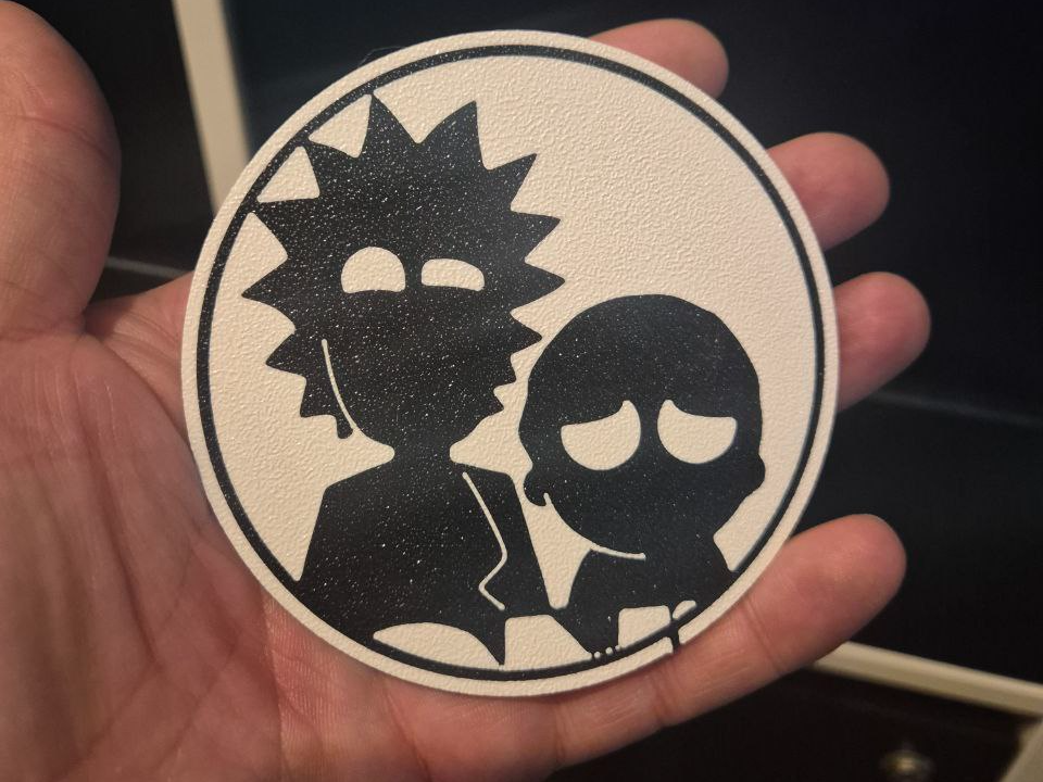 Rick&Morty Untersetzer