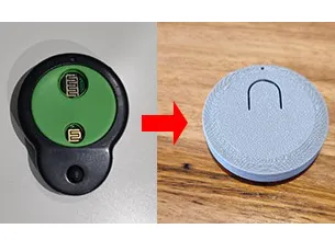 Merlin Garage Door Remote housing