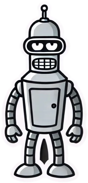 Bender Keychain