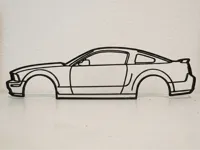 Déco murale Ford Mustang S197 — photo 2