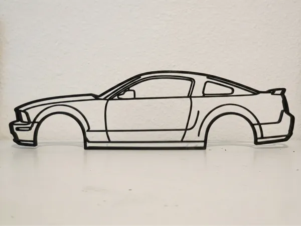 Déco murale Ford Mustang S197