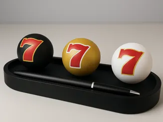 Jackpot Ball + Pen Rest 