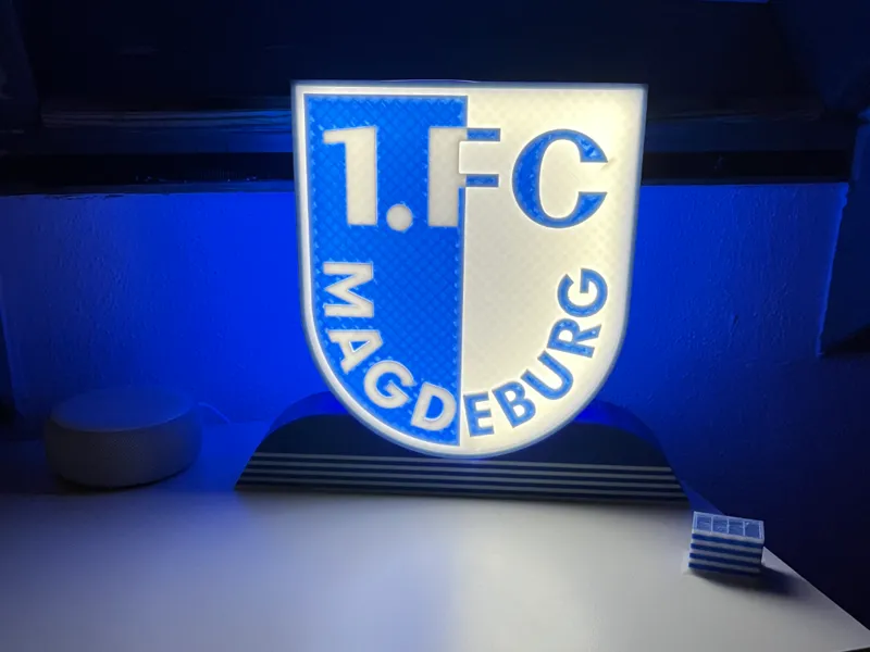 Lampe 1. Fussballclub Magdeburg - 1. FCM
