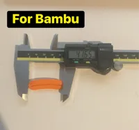 For Bambu - 0.2mm layer, 3 walls, 15% infill