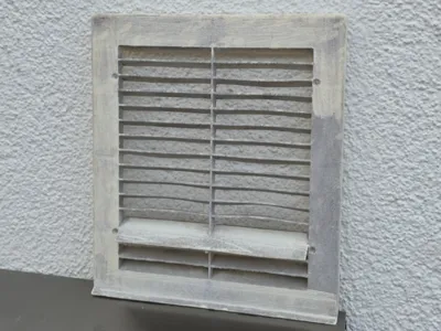 Ventilation grille 220 x 250 mm