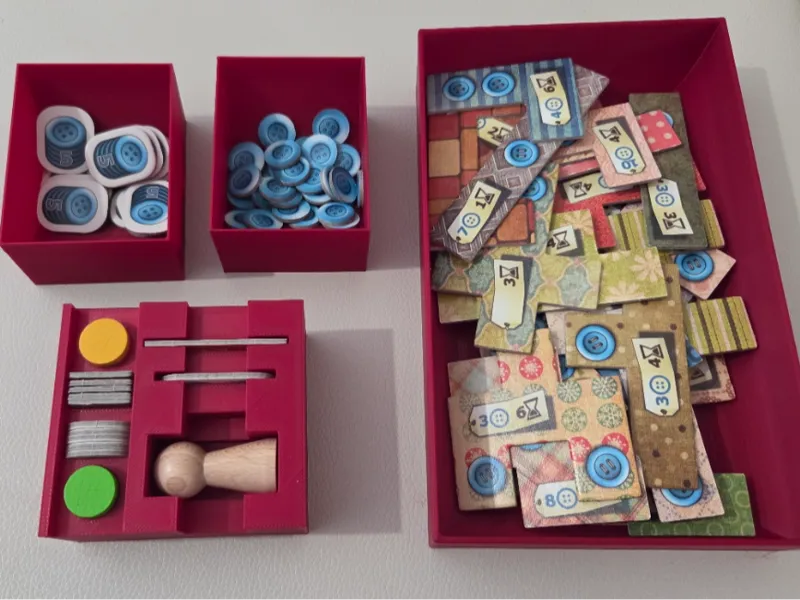 Patchwork Insert Trays for organisation