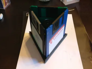 Floppy Disk Pen Holder / Organiser