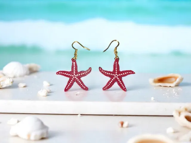 Starfish earrings