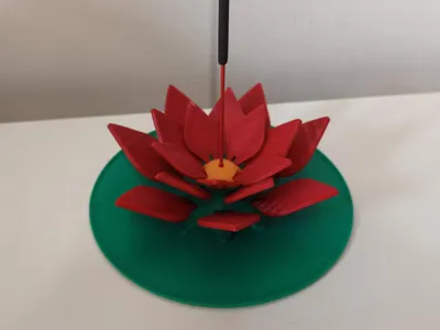 Flower Incense Holder - Vertical