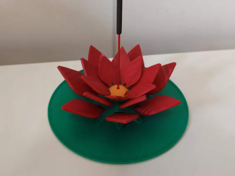 Flower Incense Holder - Vertical