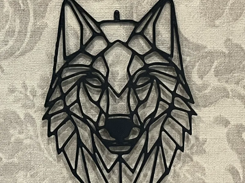 Wolf (Wanddekor)
