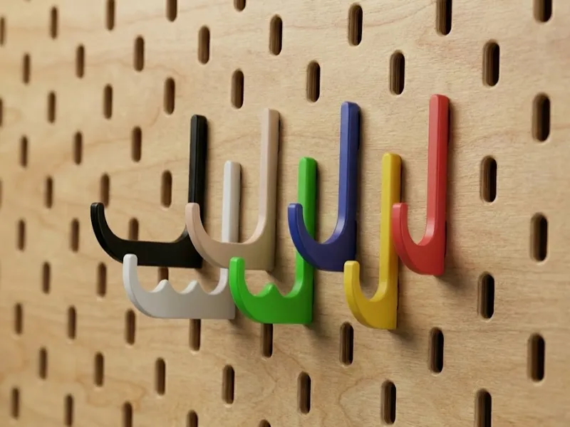 IKEA skadis hooks