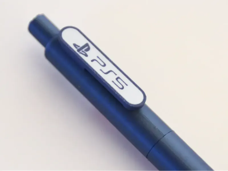 Replaceable Pen Clip for 3D Printed Ballpen - PS5