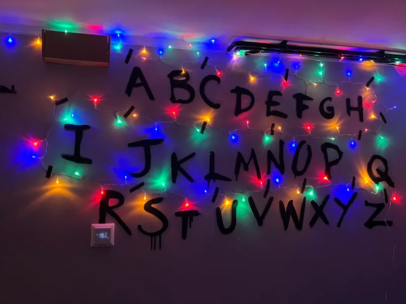 Stranger Things Alphabet
