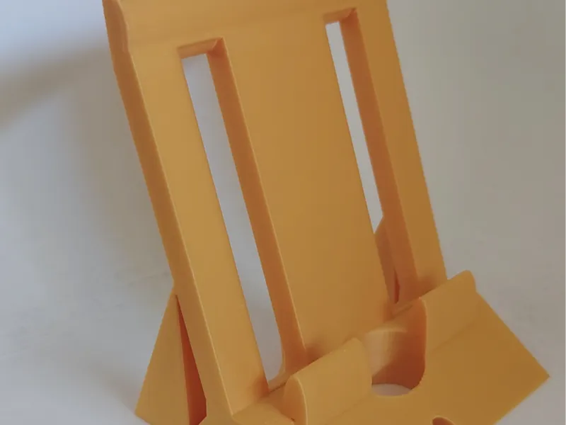 Minimalist Phone Stand with Charging Slot