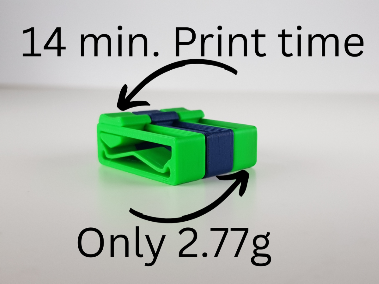 Click Snap Slider/14 min Print time/Only 2,77 gram