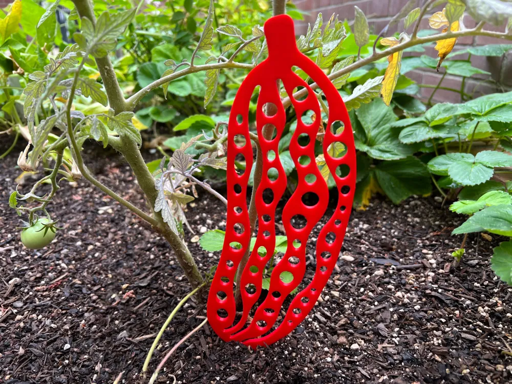 Cucumber Climber - Plant Support Stake, Garden Marker - Free 3D Print Model  - MakerWorld
