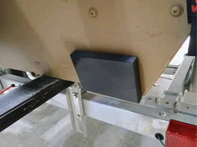 Transducer Mount Block for Boat