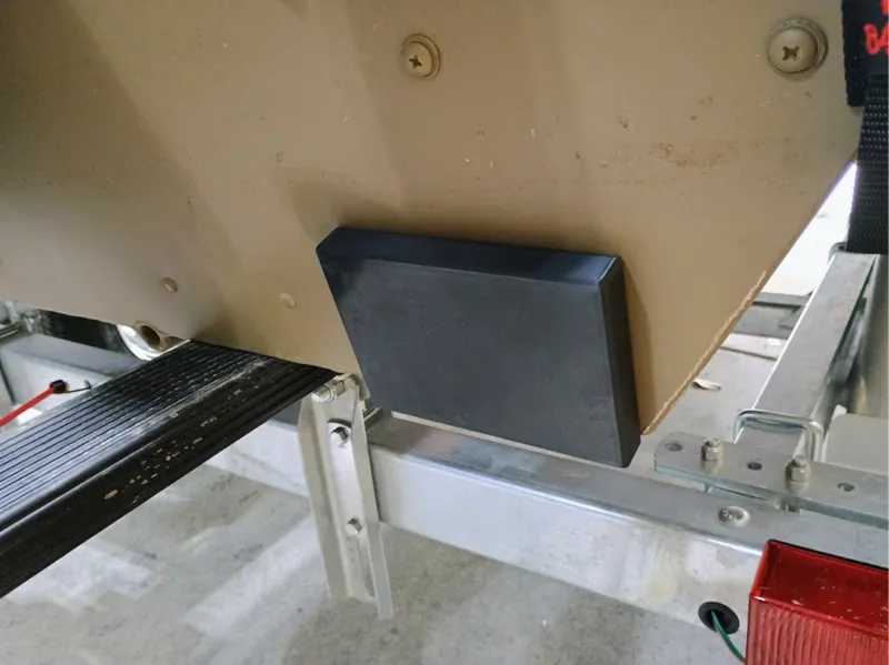 Transducer Mount Block for Boat