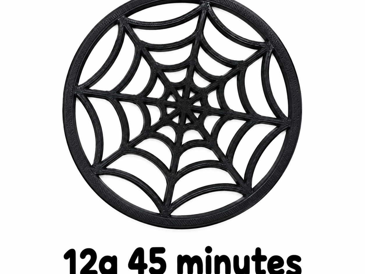 Spiderweb Coaster 3D model