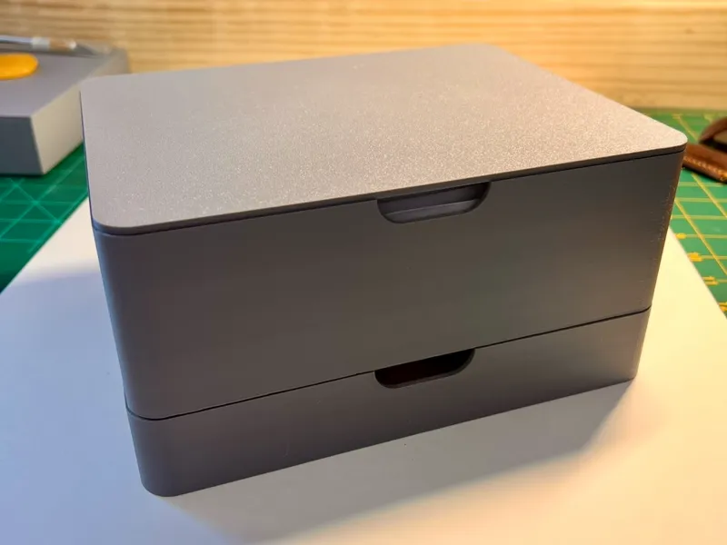 Large Two-Part Storage Box with Lid