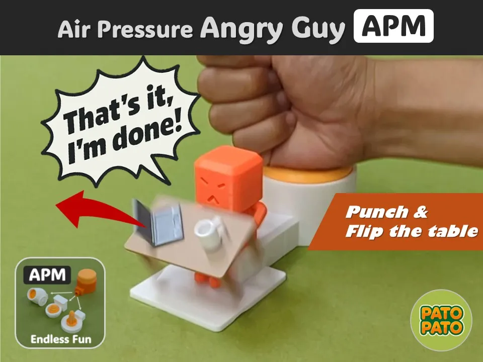 Air pressure angry guy - APM view 3