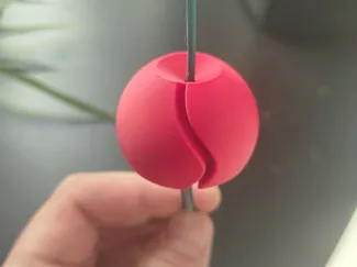 Boule de suspente de frein pour parapente.