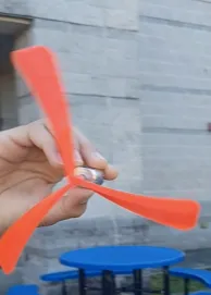 Adafruit DC Motor Wind Turbine Attachment