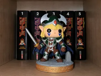 Chibi Celtic Elf Warrior